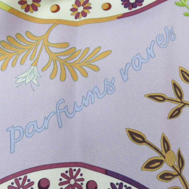 紫色 Escales Méditerranéennes 絲綢 絲巾 90x90【HERMES 愛馬仕】-5