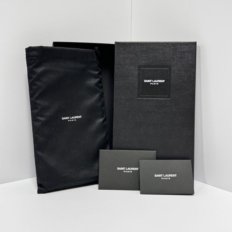 （專櫃稀有款！） YSL 聖羅蘭 霧面鱷魚紋 大長夾 專櫃42000！-2