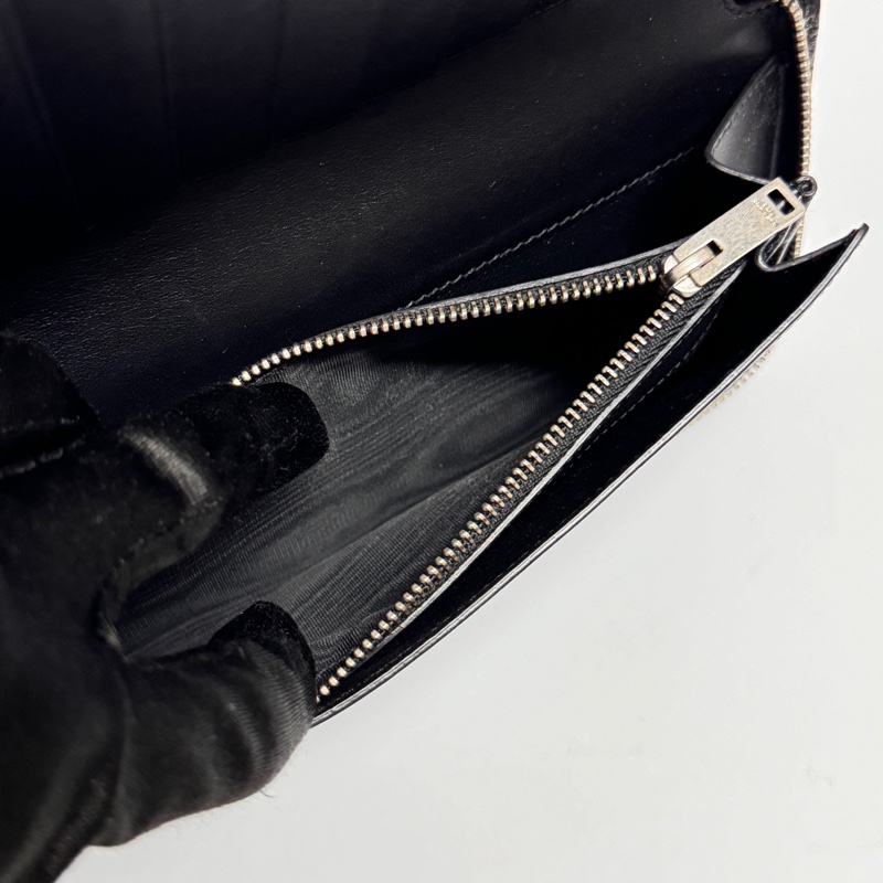 （專櫃稀有款！） YSL 聖羅蘭 霧面鱷魚紋 大長夾 專櫃42000！-11