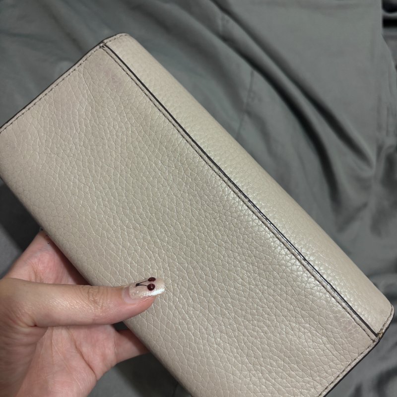 「Michael Kors Fulton wallet Cement」-1