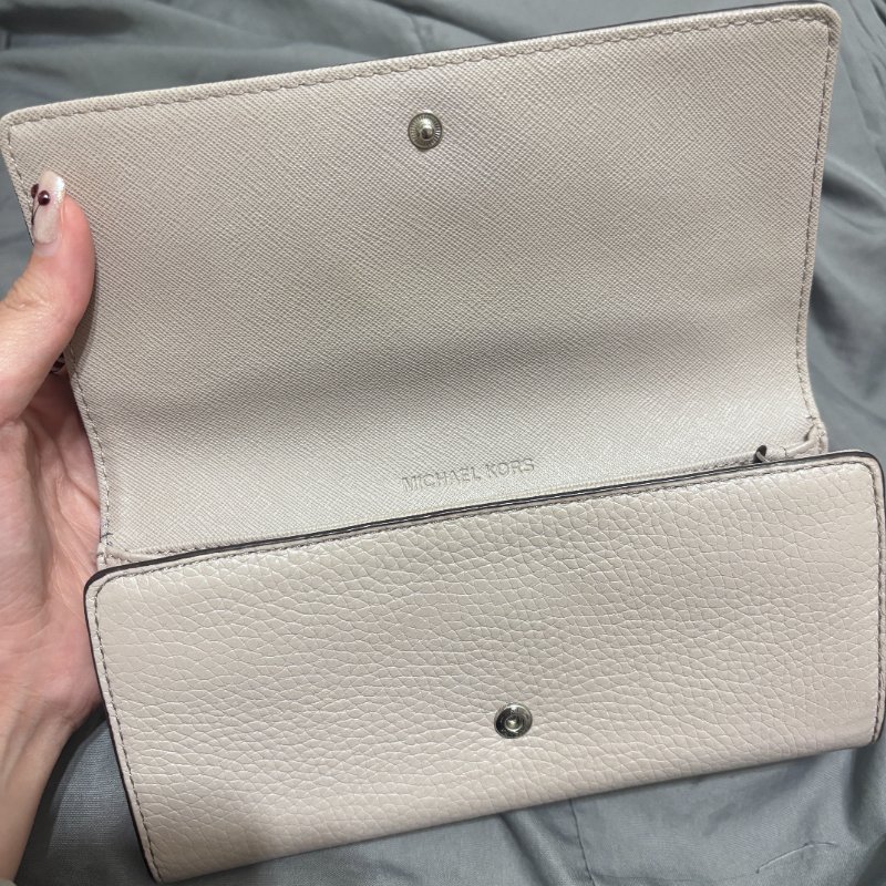 「Michael Kors Fulton wallet Cement」-2