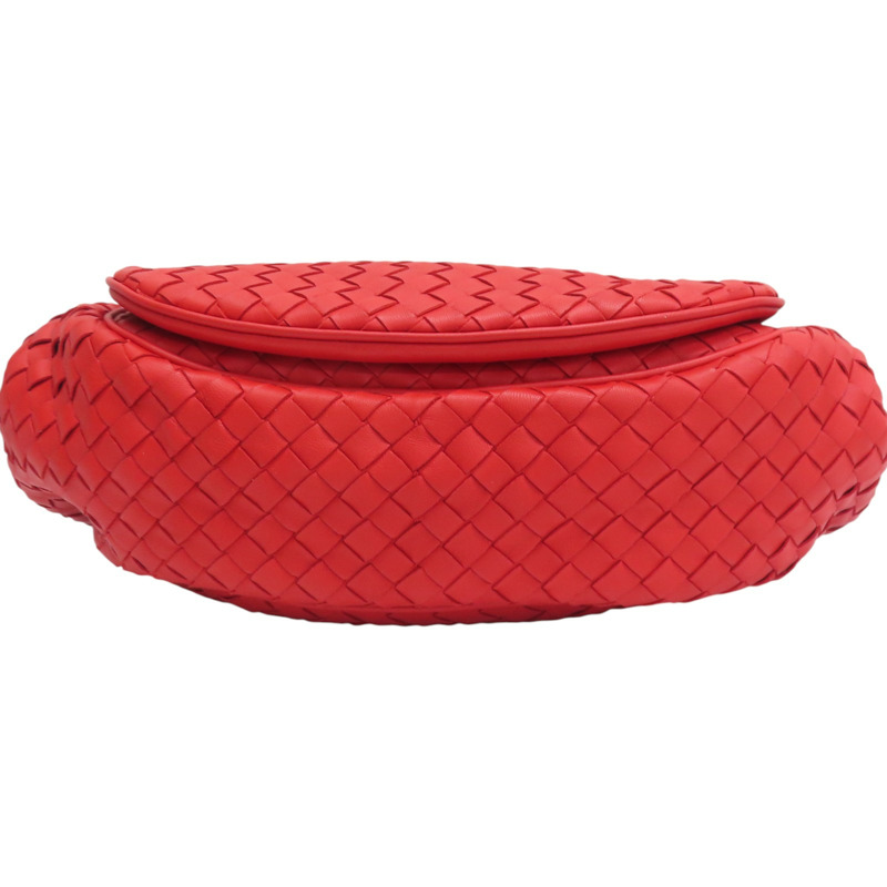 紅色羊皮 編織 肩背包 247021791【BOTTEGA VENETA BV 寶緹嘉】 247021791-3