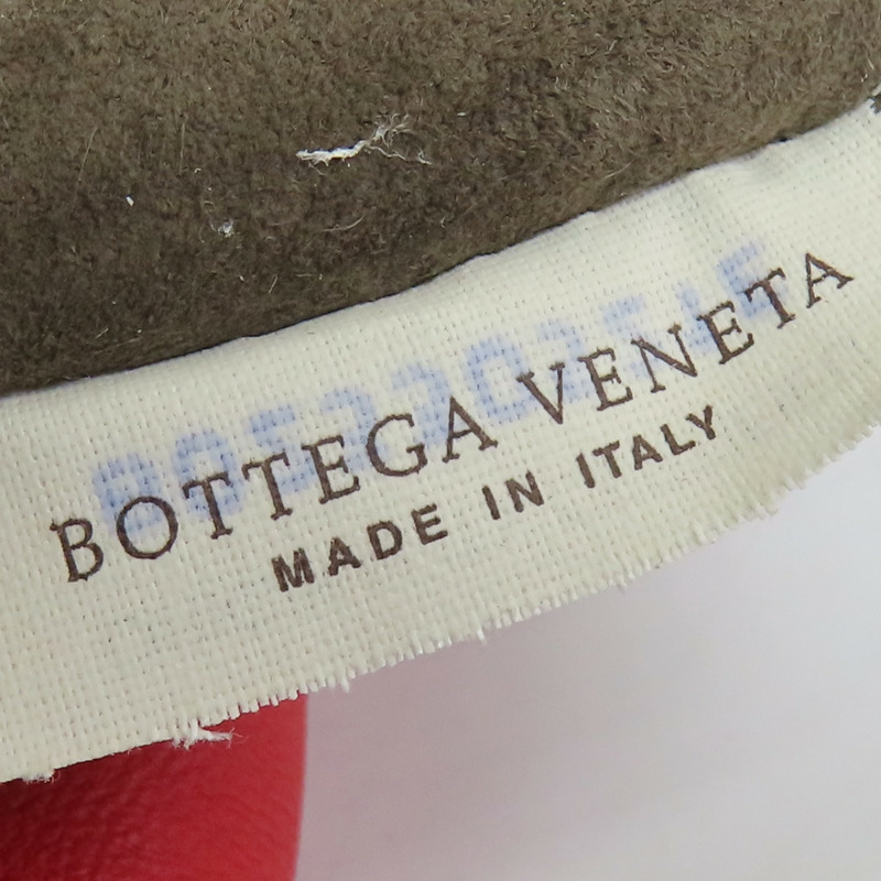 紅色羊皮 編織 肩背包 247021791【BOTTEGA VENETA BV 寶緹嘉】 247021791-8