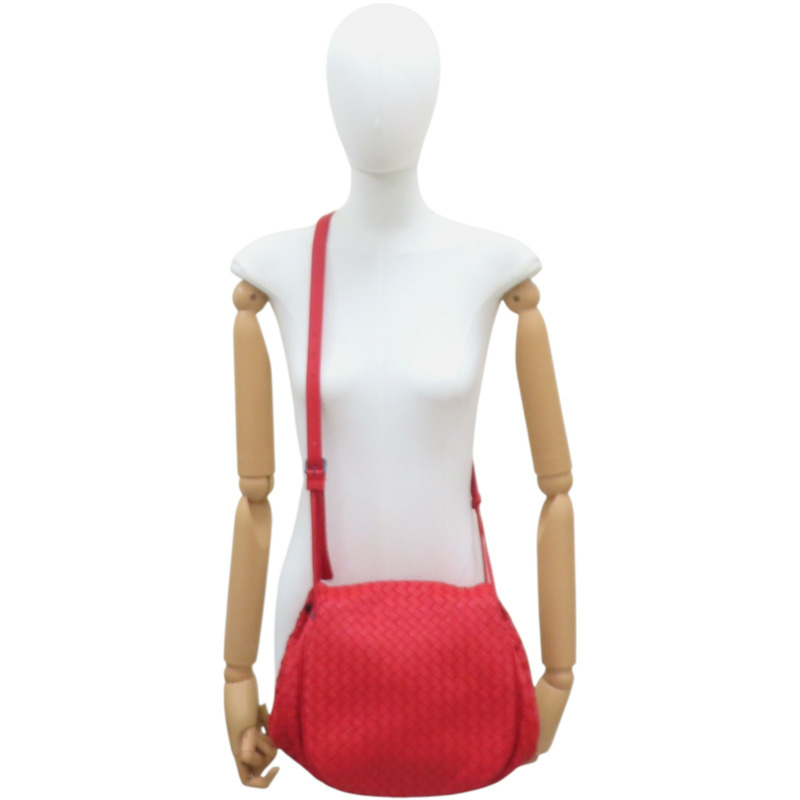 紅色羊皮 編織 肩背包 247021791【BOTTEGA VENETA BV 寶緹嘉】 247021791-10