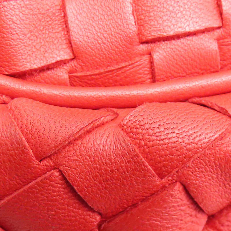 紅色羊皮 編織 肩背包 247021791【BOTTEGA VENETA BV 寶緹嘉】 247021791-13