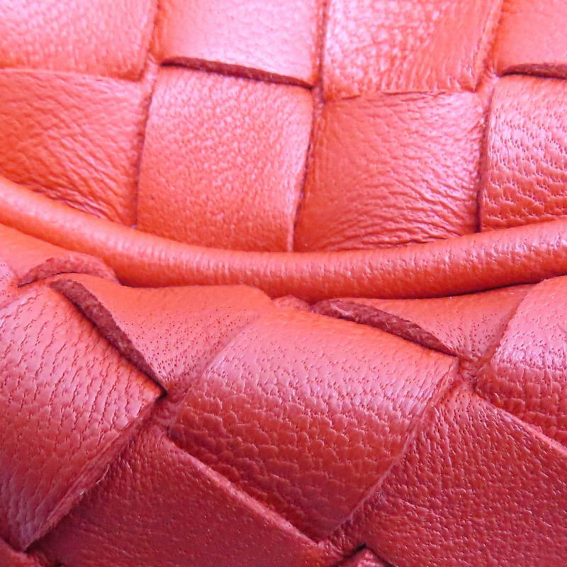 紅色羊皮 編織 肩背包 247021791【BOTTEGA VENETA BV 寶緹嘉】 247021791-14
