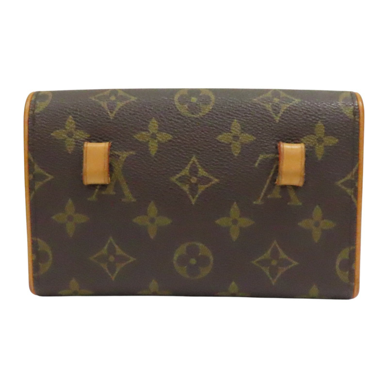 棕色 原花帆布 Pochette Florentine 腰包 M51855【LOUIS VUITTON LV 路易威登】 M51855-1