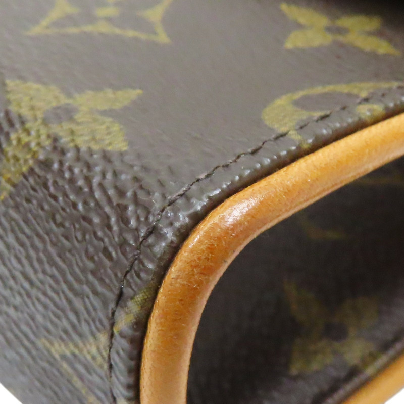 棕色 原花帆布 Pochette Florentine 腰包 M51855【LOUIS VUITTON LV 路易威登】 M51855-10