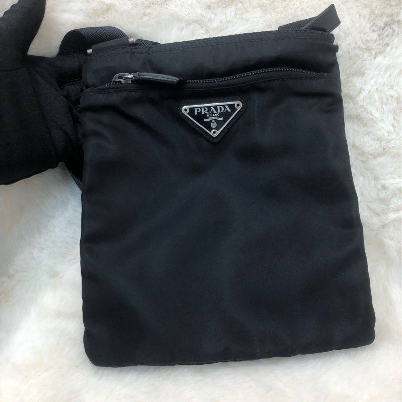 Prada 黑色斜孭日字袋 I471-0