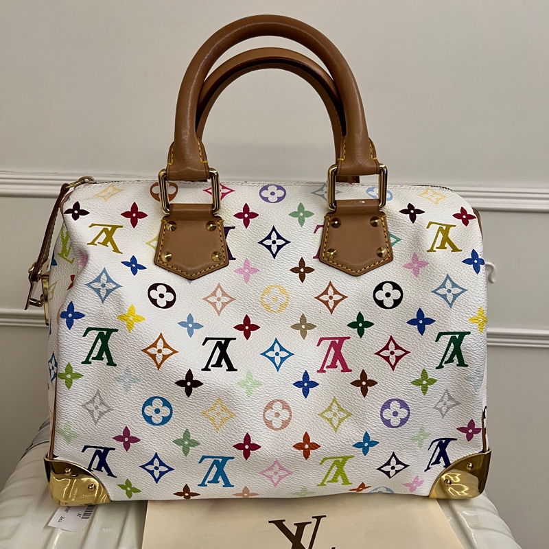 LV 白彩speedy-1