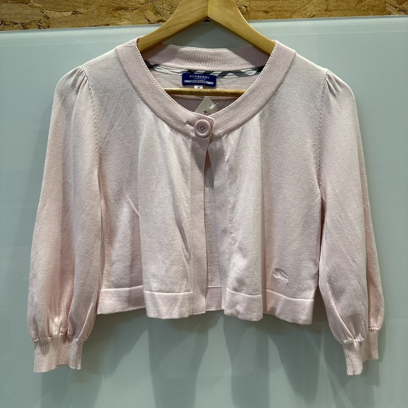 【美收精品】BURBERRY 寶寶粉短版外套  4-277【隔月月中將轉賣至日本 上架期限30天】-0