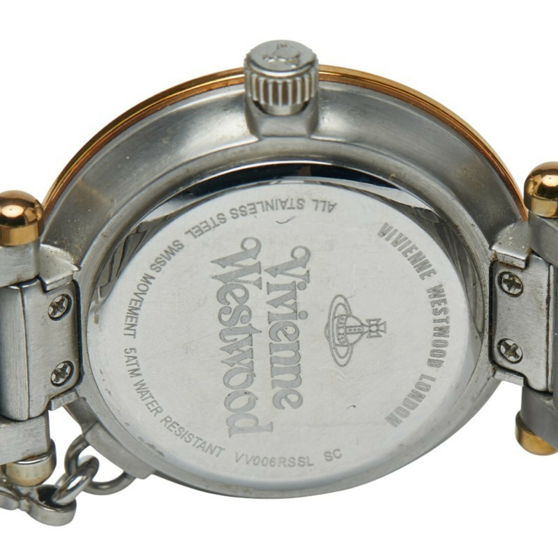 Vivienne Westwood Orb 石英腕錶，銀色錶盤，不鏽鋼鍍層，女士款-3
