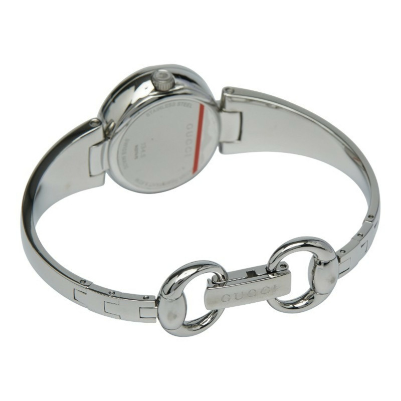 Gucci G-Balloon 手鐲腕錶,134.5毫米石英機芯,棕色錶盤,不鏽鋼錶殼,女士款-2