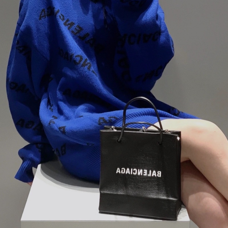 🌷 Balenciaga紙袋包XXS 協背包巴黎世家紙袋包｜經典花紋✦fufu style 精品✦ 氣質款｜-2