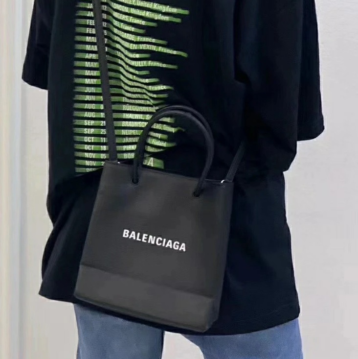 🌷 Balenciaga紙袋包XXS 協背包巴黎世家紙袋包｜經典花紋✦fufu style 精品✦ 氣質款｜-4
