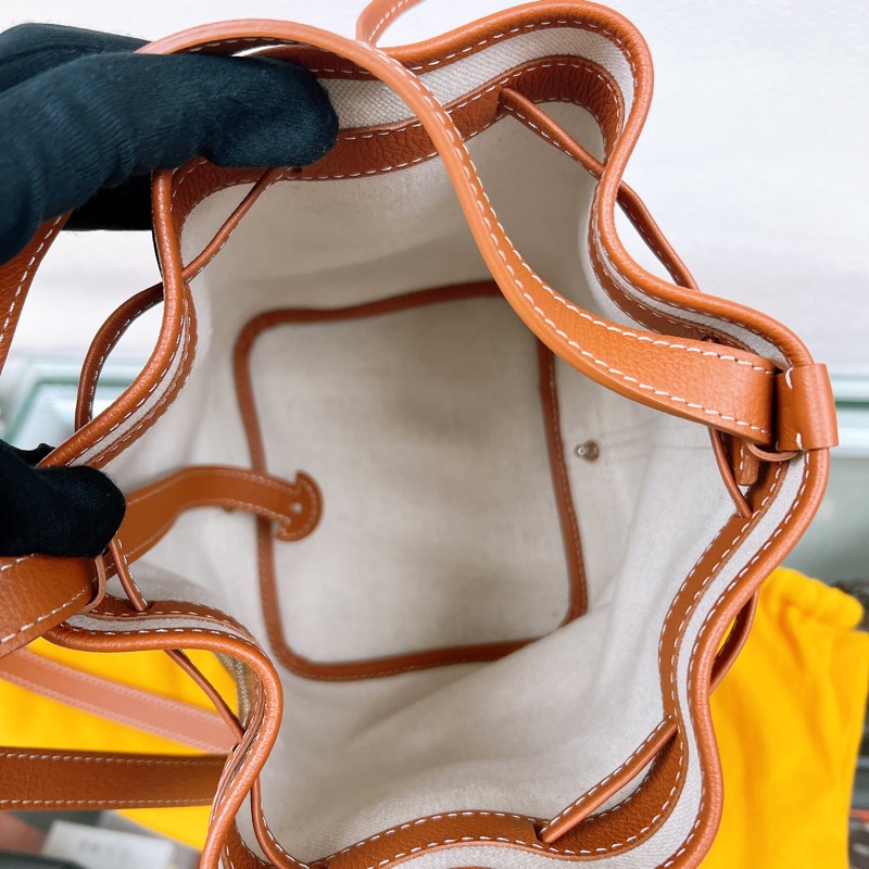 Goyard petit flot 棕色水桶包-10