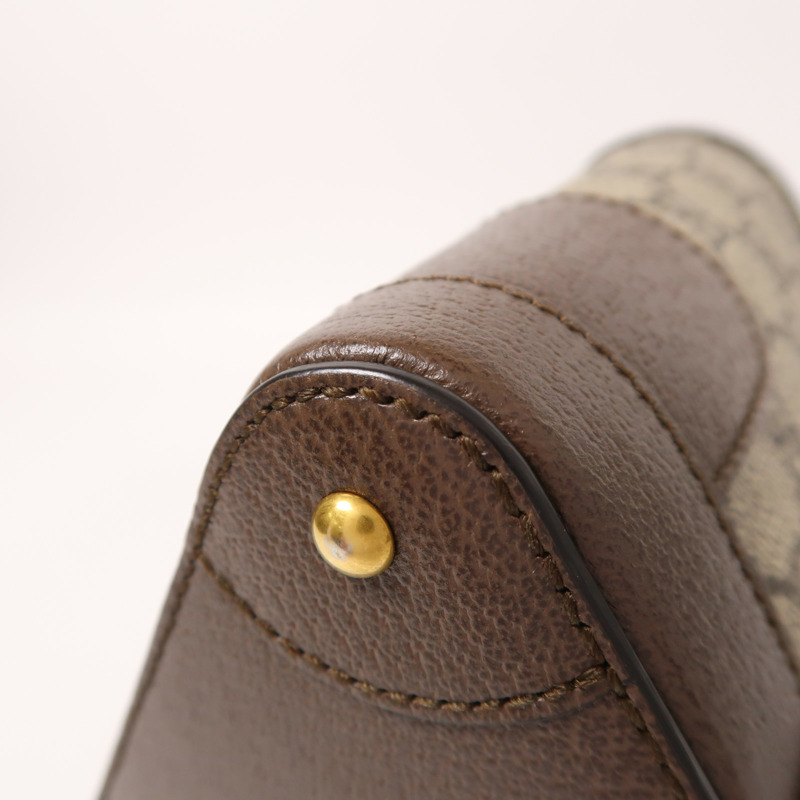 GUCCI 塗層帆布Ophidia Bucket Bag金扣手挽肩背兩用袋-12