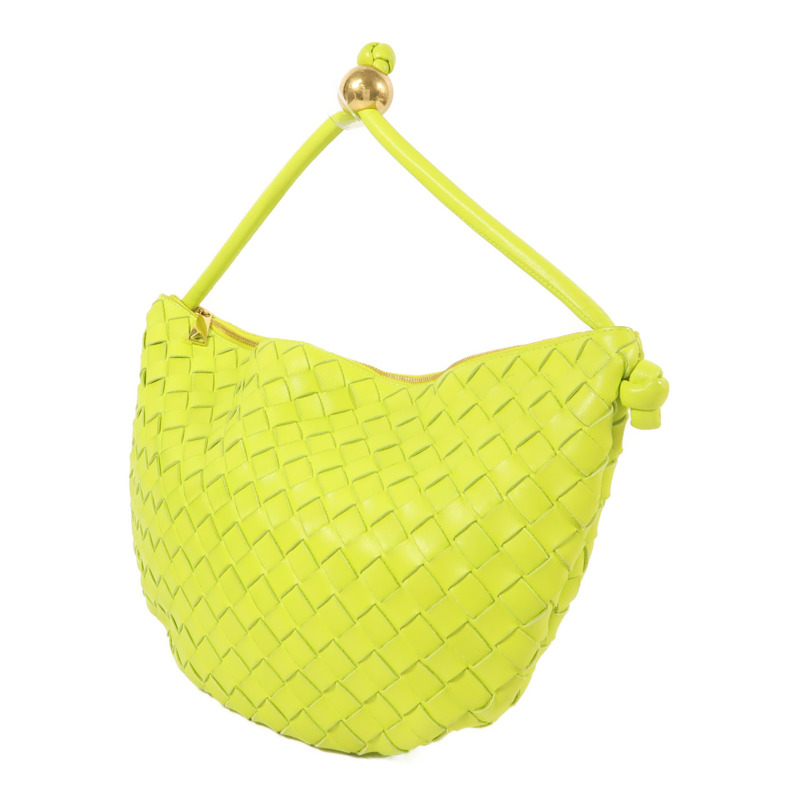 BOTTEGA VENETA 牛皮皮革Shoulder Bag金扣肩背袋-2