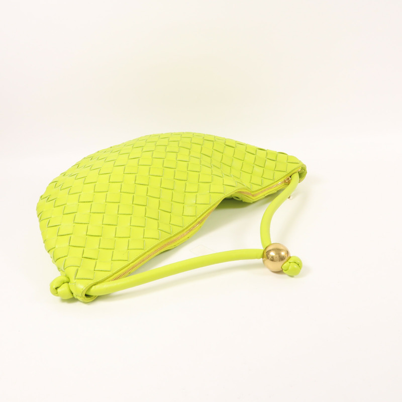 BOTTEGA VENETA 牛皮皮革Shoulder Bag金扣肩背袋-6