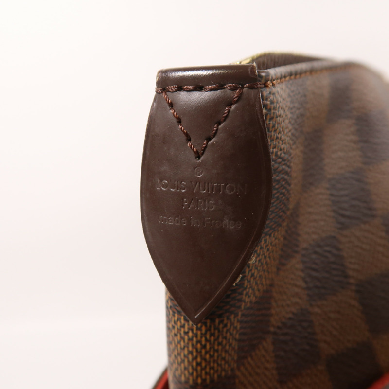 LOUIS VUITTON Damier Ebene Totally MM金扣肩背袋-5