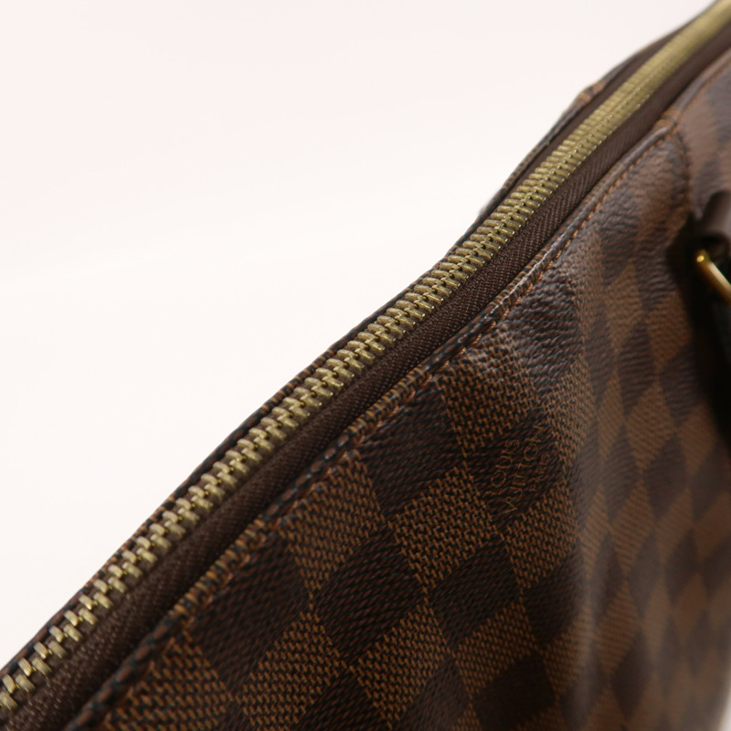 LOUIS VUITTON Damier Ebene Totally MM金扣肩背袋-14