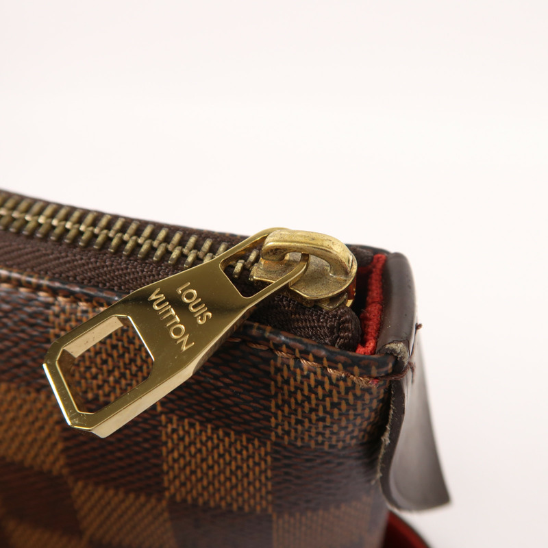 LOUIS VUITTON Damier Ebene Totally MM金扣肩背袋-15