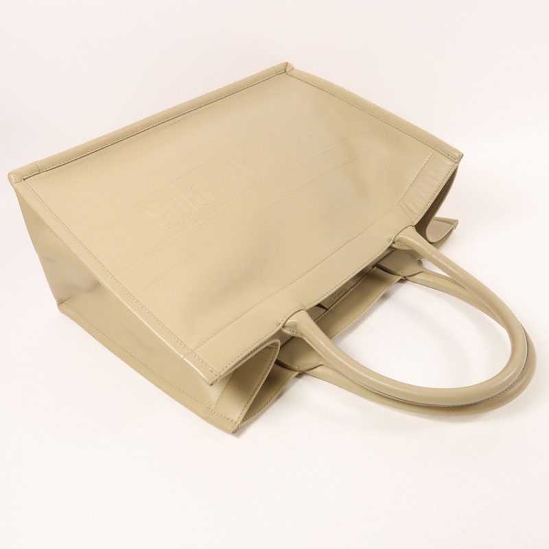 Dior 牛皮皮革Book Tote手挽袋-7