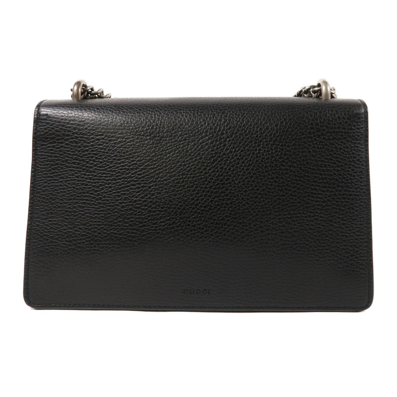 GUCCI 牛皮皮革Dionysus銀扣鏈帶肩背袋-1