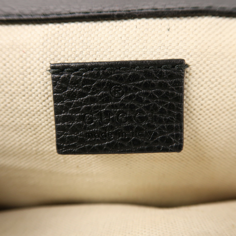 GUCCI 牛皮皮革Dionysus銀扣鏈帶肩背袋-5