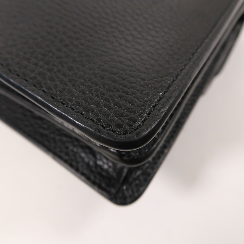 GUCCI 牛皮皮革Dionysus銀扣鏈帶肩背袋-11