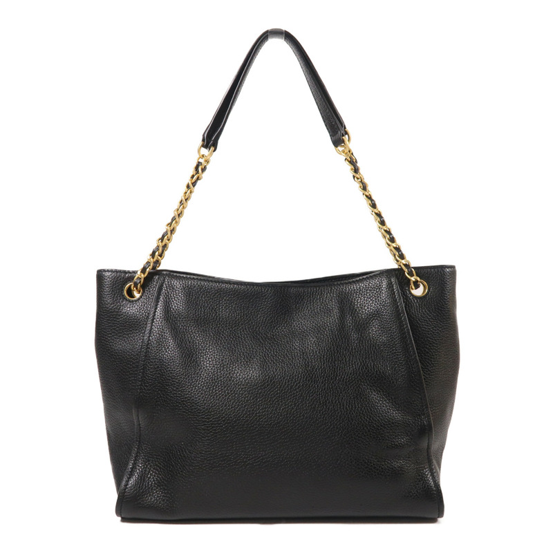 Tory Burch 牛皮皮革Chain Shoulder金扣鏈帶肩背袋-1