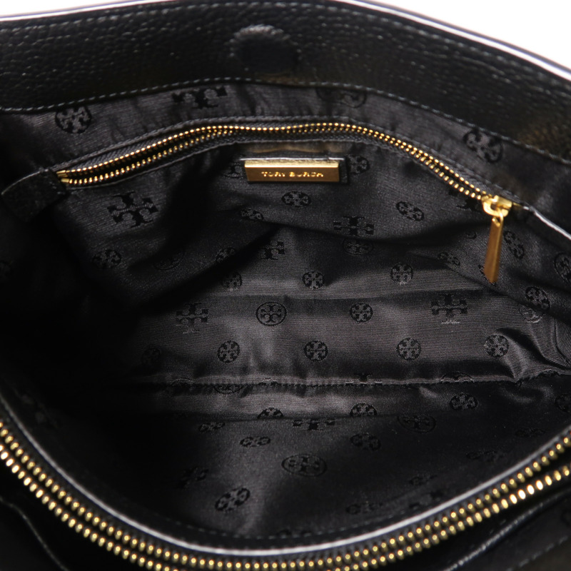 Tory Burch 牛皮皮革Chain Shoulder金扣鏈帶肩背袋-4