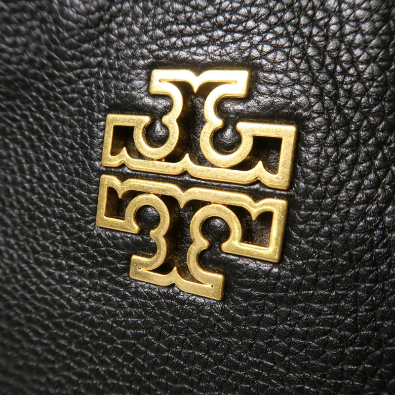 Tory Burch 牛皮皮革Chain Shoulder金扣鏈帶肩背袋-9