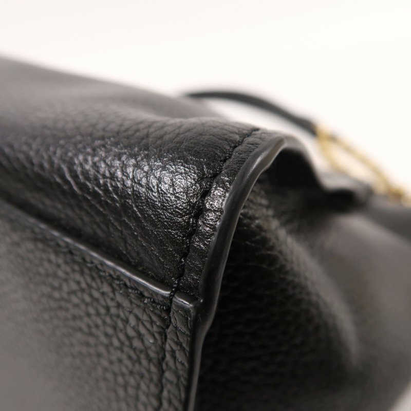Tory Burch 牛皮皮革Chain Shoulder金扣鏈帶肩背袋-10
