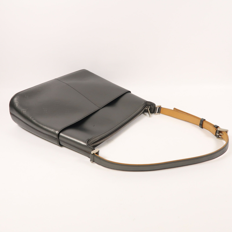 LOUIS VUITTON Monogram Matt Sutter銀扣肩背袋-7