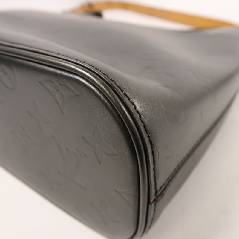 LOUIS VUITTON Monogram Matt Sutter銀扣肩背袋-9