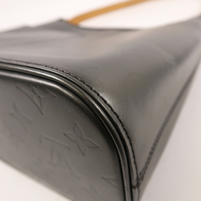 LOUIS VUITTON Monogram Matt Sutter銀扣肩背袋-11