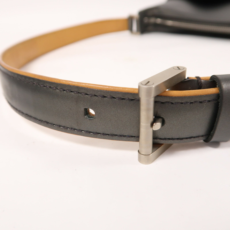 LOUIS VUITTON Monogram Matt Sutter銀扣肩背袋-14