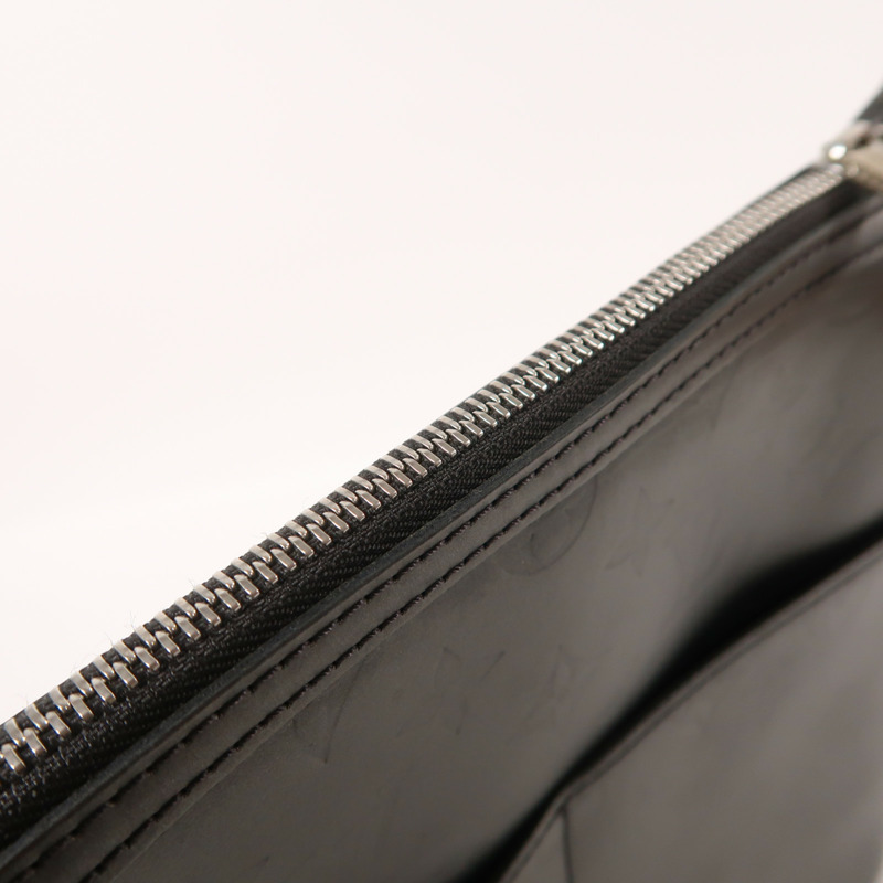 LOUIS VUITTON Monogram Matt Sutter銀扣肩背袋-16