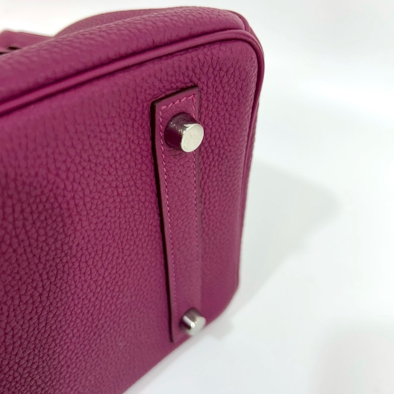 HERMES k5托斯卡紫TOGO皮銀釦birkin30-12