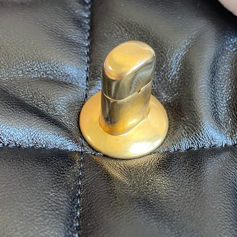 ®️Chanel 19bag 黑金小號 晶片款-33