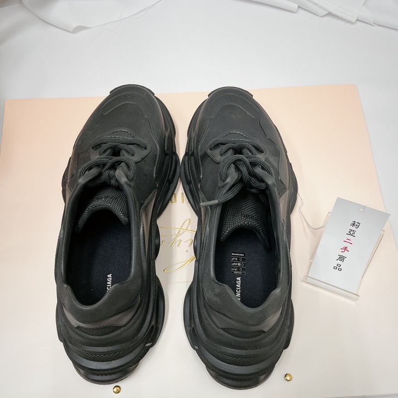 莉亞精品♡Balenciaga 752335運動鞋 黑色 二手-8