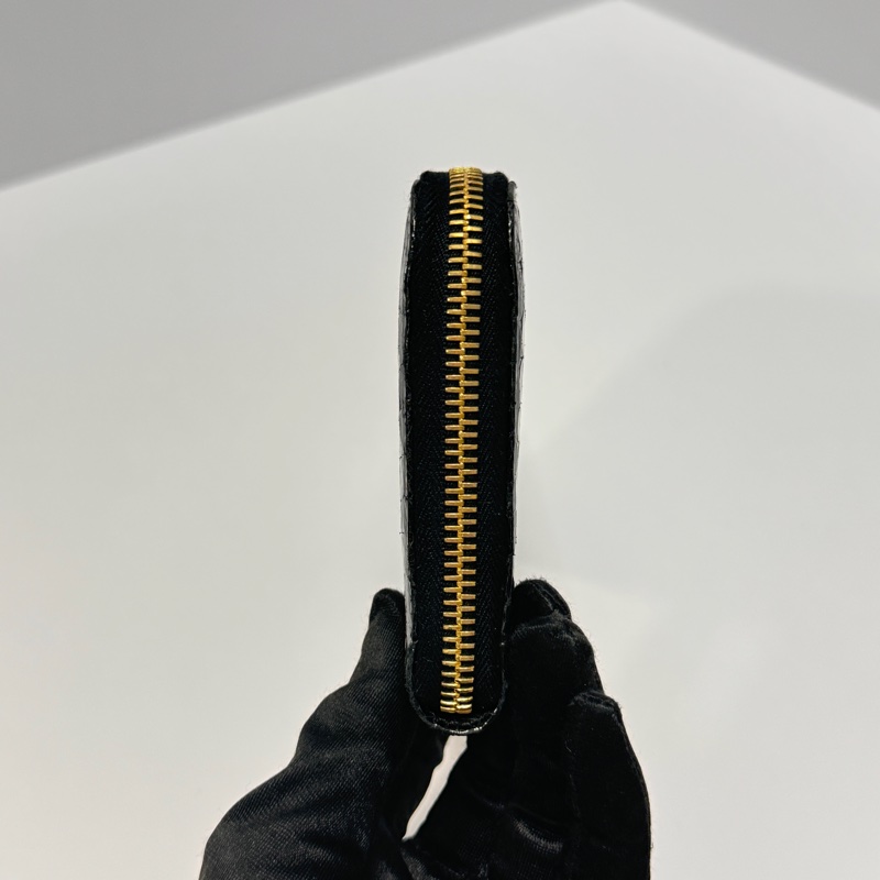 （超新～ 💖） Miu Miu 鱷魚紋 長夾 專櫃32000！-4