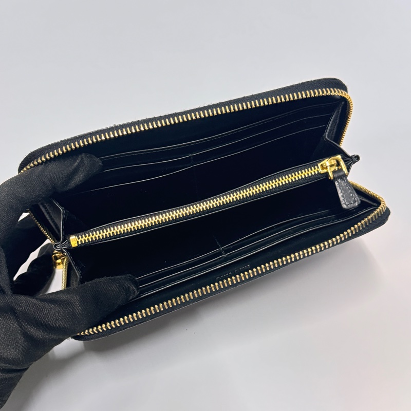 （超新～ 💖） Miu Miu 鱷魚紋 長夾 專櫃32000！-7