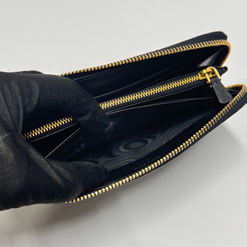 （超新～ 💖） Miu Miu 鱷魚紋 長夾 專櫃32000！-11