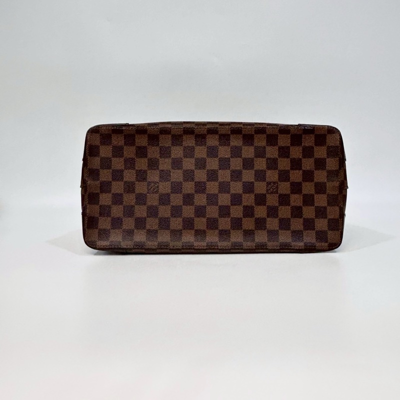 LV咖啡棋盤格金牌雙耳托特包N51204-4