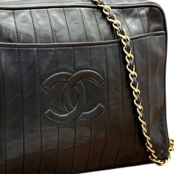 🌷Chanel 香奈兒小羊皮金球流蘇包|經典花紋✦fufu style 精品✦ 氣質款|-10