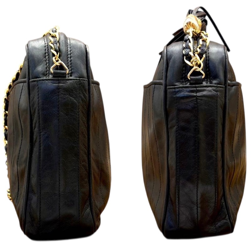 🌷Chanel 香奈兒小羊皮金球流蘇包|經典花紋✦fufu style 精品✦ 氣質款|-14