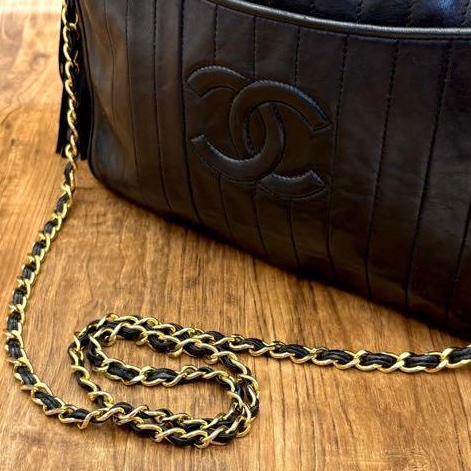 🌷Chanel 香奈兒小羊皮金球流蘇包|經典花紋✦fufu style 精品✦ 氣質款|-26