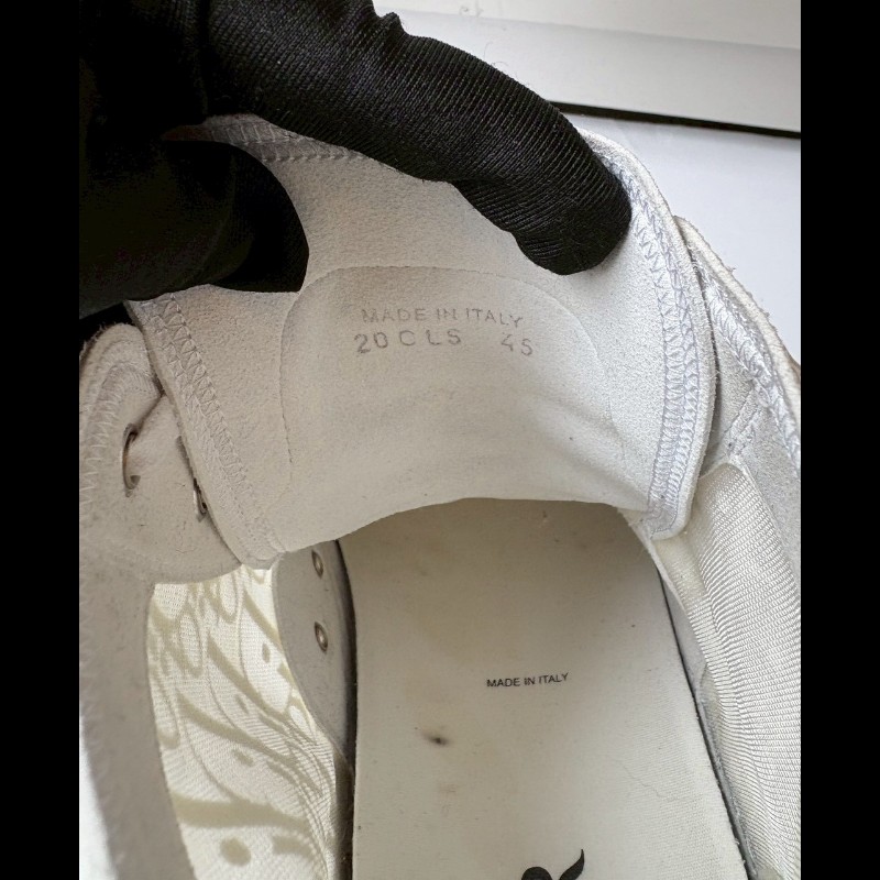 Dior 米白色緹花布短筒休閒鞋-7